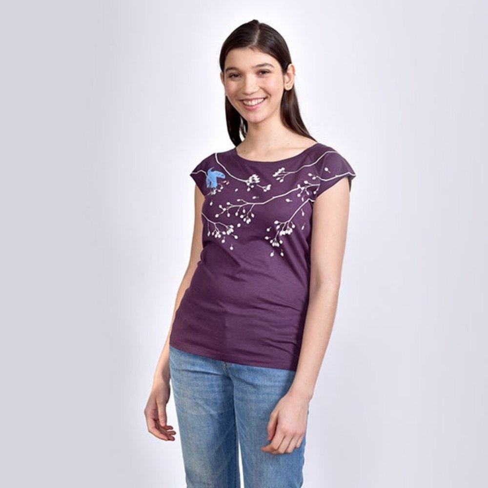 Umsteigen PurpleSparrow Bamboo T XL (Fits Size L)